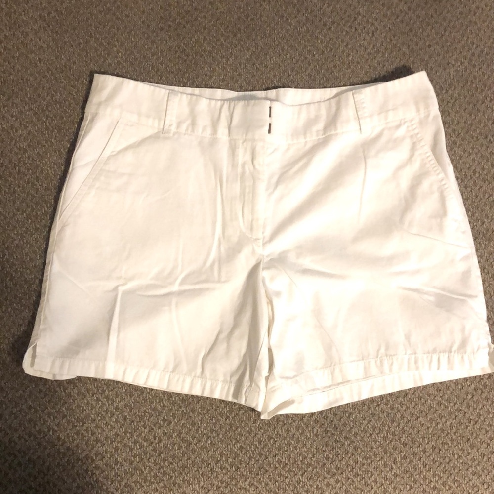 Loft Outlet white shorts - 6 inch Sz 12
